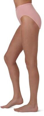 Plus Size Women's Women's 3 Pair Pack Ribbed Briefs by MeMoi in Bridal Rose (Size XXL)