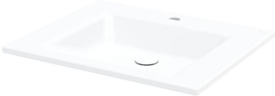 Bette BetteAqua Einbau-Waschtisch A070-004HLW1,PW 60x49,5cm, HLW1,PW, edelweiß