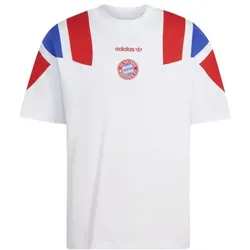 adidas FC Bayern München EQT T-Shirt Herren - weiß/rot/blau - M