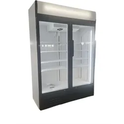 Matériel HORECA Getränkekühlschrank mit 2 Flügeltüren, Full White, 708 l – IceShop