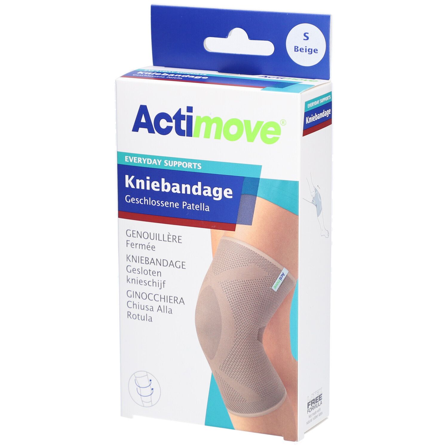 Actimove Everyday Support Kniebandage S ges Patel 1 St Bandage(s)