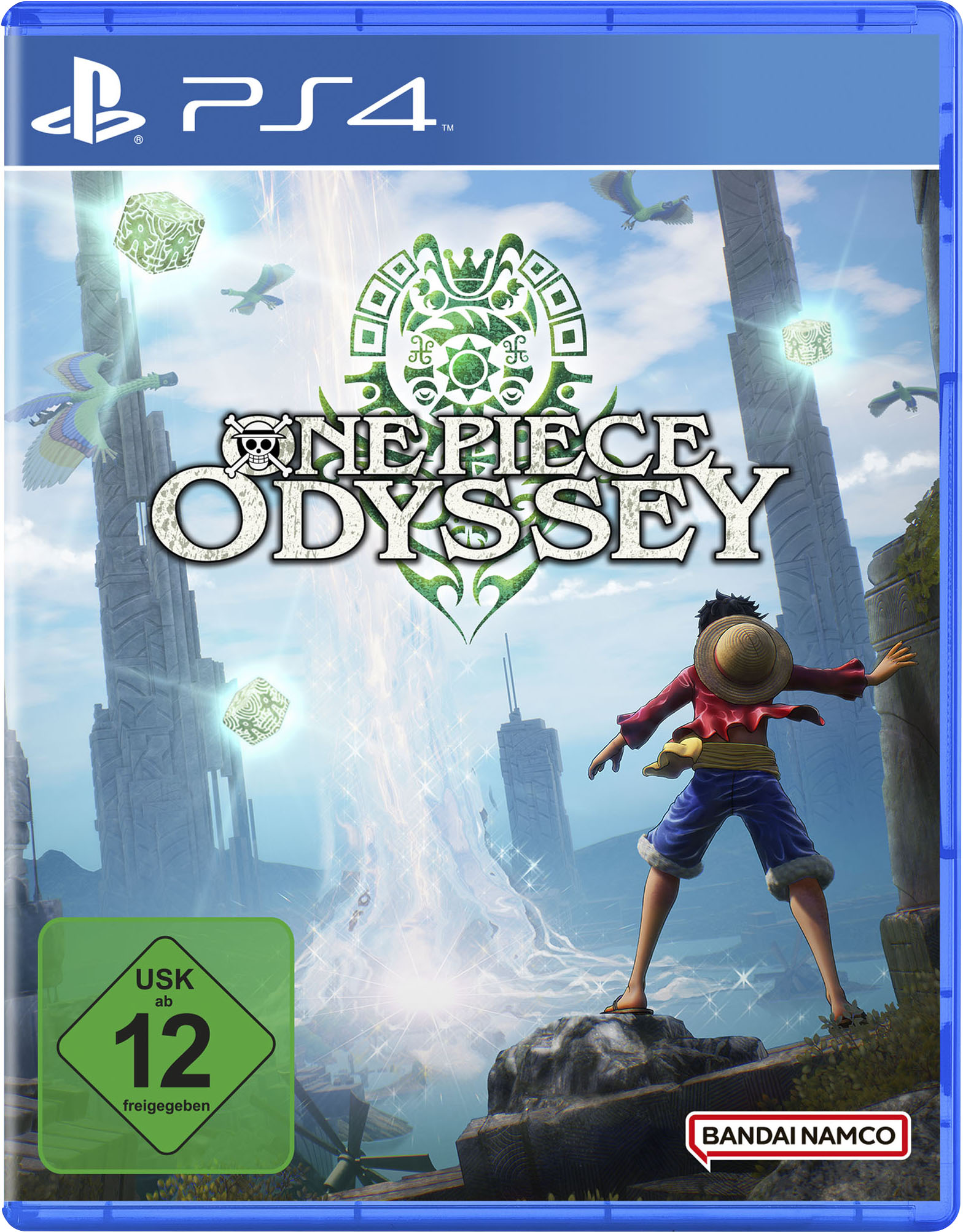 BANDAI Spielesoftware "ONE PIECE ODYSSEY", blau (weiß, neutral), PlayStation 4, Spielesoftware, Spielesoftware