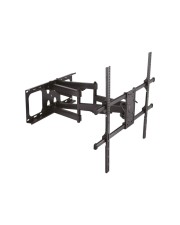 VALUE Befestigungskit Wandmontage für Flachbildschirm Eisen Schwarz Bildschirmgröße: 127-228,6 cm 50"-90" (17.99.1207)