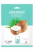 Jkosmec 5C Cure Essence Intensive Masque en Tissu à la Noix de Coco 25 ml - Sachet 1 masque en tissu