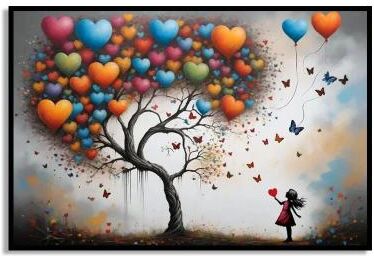 Inspire Essentials Banksy Graffiti Wall Art Street Art Canvas Poster Modern Urban Decor 19 40x50cm