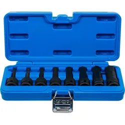BGS Kraft-Bit-Einsatz-Satz | Antrieb Innenvierkant 12,5 mm (1/2"") | Innensechska...