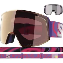 SALOMON Herren Skibrillen He/Uni GOGGLES SKARN PRIME SIGMA UL VIOLET/CP, Größe ONE SIZE in Lila Lila