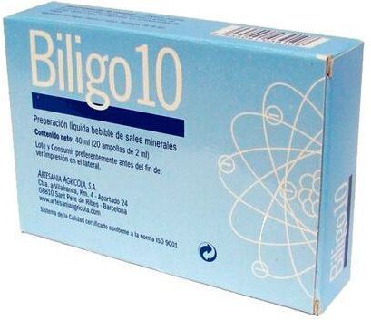 Artesania Agrícola Biligo-10 Iodine 20 Vials