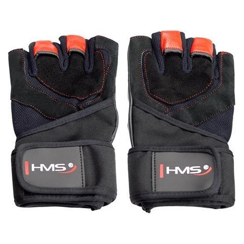 HMS Schwarz/Rote rS Gym Handschuhe (S) (UTPP13081)