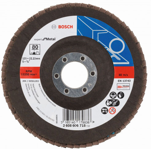 Bosch Expert for Metal Plateau a lamelles X551,125x22,23mm, 80, 2608606718