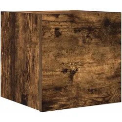 vidaXL TV-Wandschrank Räuchereiche 30,5x30x30 cm