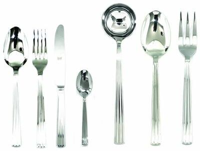 Mepra Sole Flatware Set - 51 Pieces - Stainless Steel