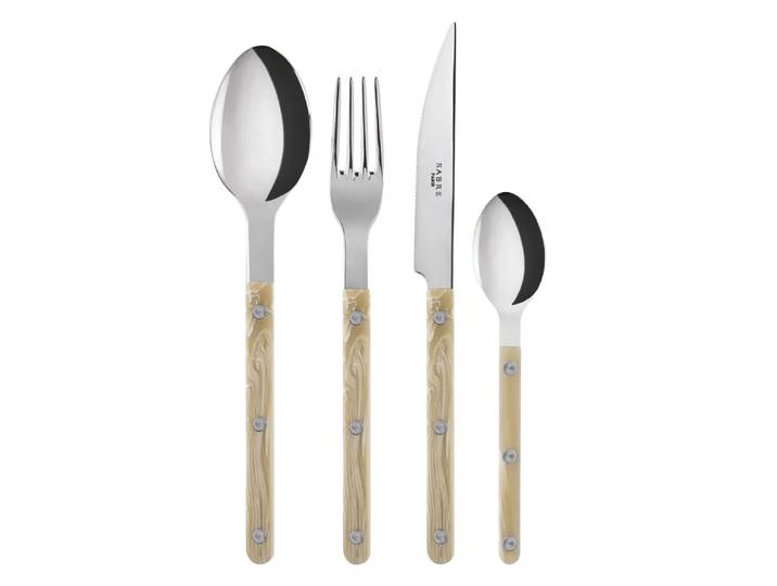 SABRE Paris Bistrot Besteck 24 Teile Horn