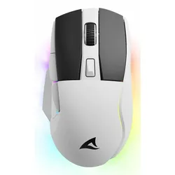 Sharkoon Skiller SGM50W kabellose Gaming-Maus, weiß