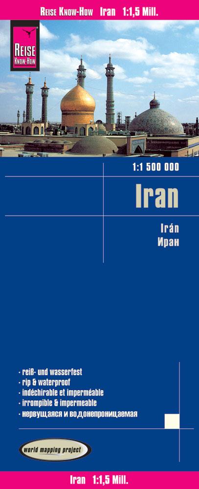 Reise Know-How Carte routière - Iran   Reise Know How