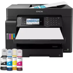 Epson EcoTank ET-16655 (Tintentank, Farbe), Drucker, Schwarz