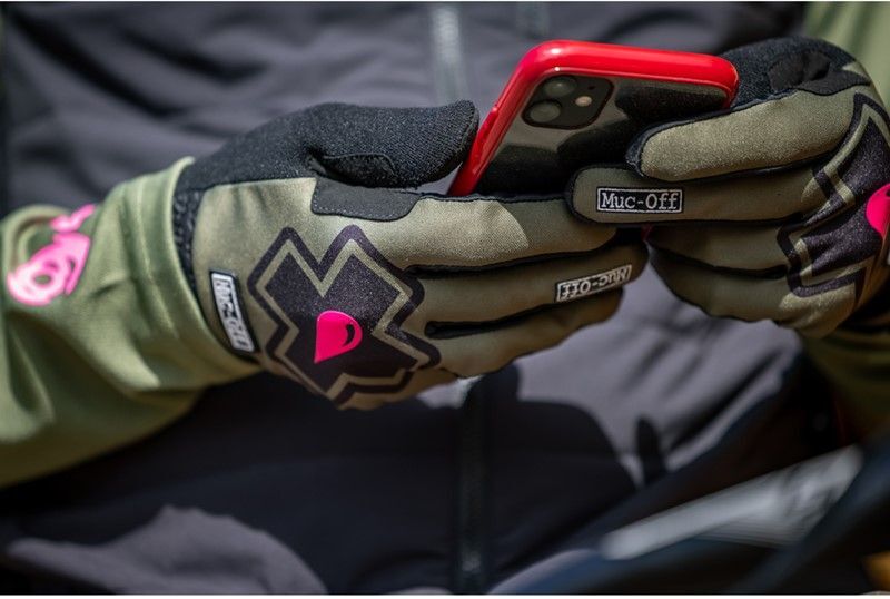 Muc-Off Mtb Ride Helfinger-Cykelhandsker – Grøn, Størrelse Xs - Xs