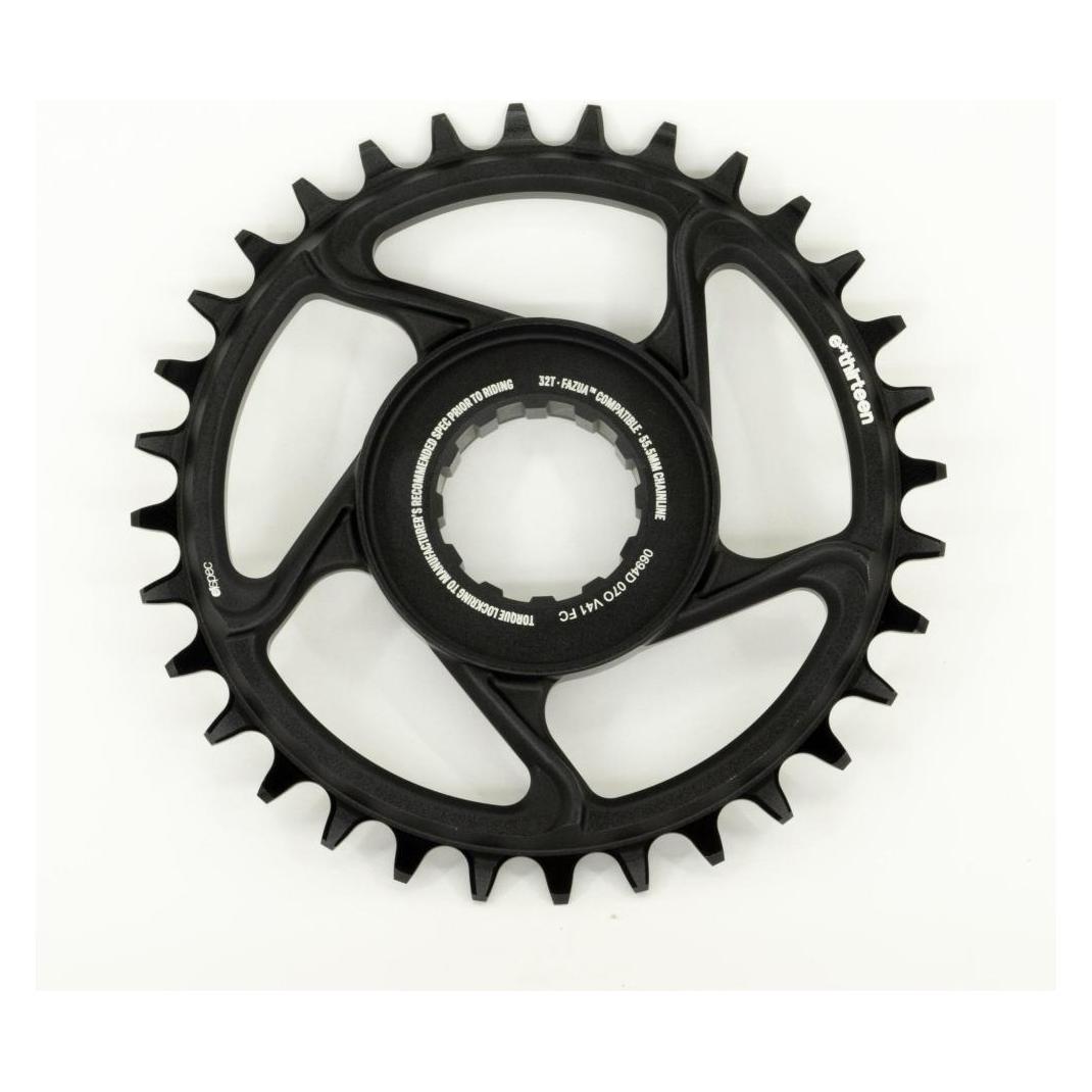 e*13 e*spec Direct Mount Kettenblatt, 34 Z., Fazua, 53mm Kettenlinie, black (34) (CR4EPA-100)
