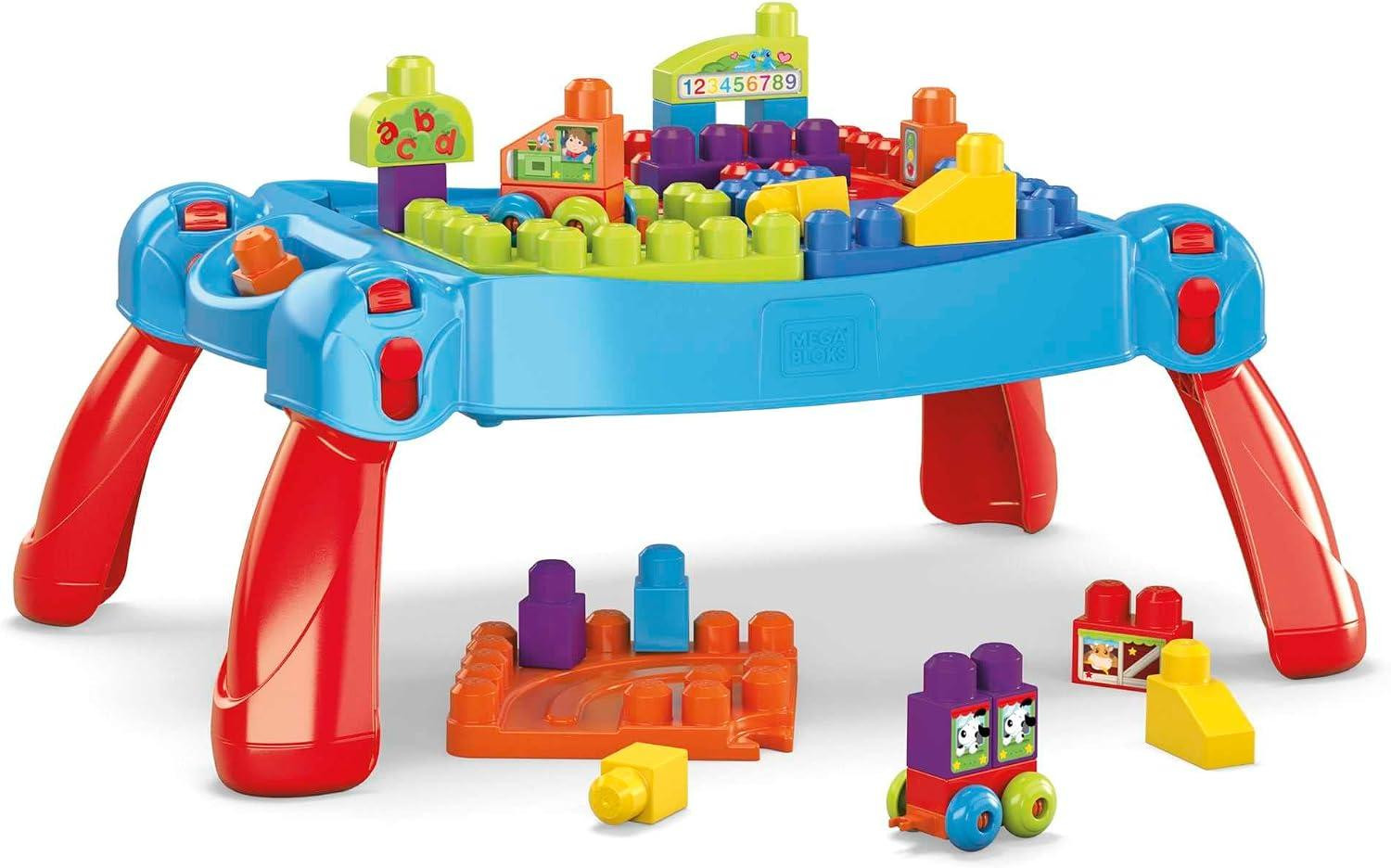 First Builders Build 'n Learn tafel - Blauw