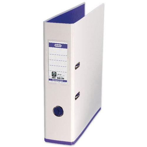 OXFORD myColour Strong-Line Ordner weiß Kunststoff 8,0 cm DIN A4