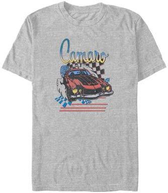 Men's Big & Tall Check Camaro Redux by Mad Engine in Athletic Heather (Size 3XLT)