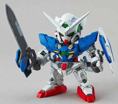 Bandai HG SD Gundam Exia EX STD 003 Gunpla Model Kit