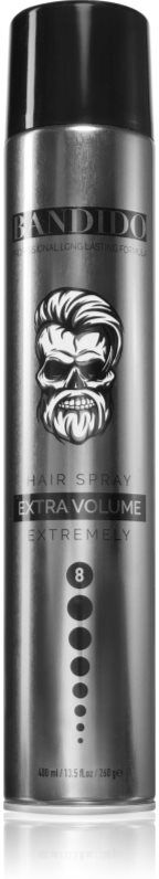 BANDIDO Hair Spray laque cheveux teinte Silver 400 ml