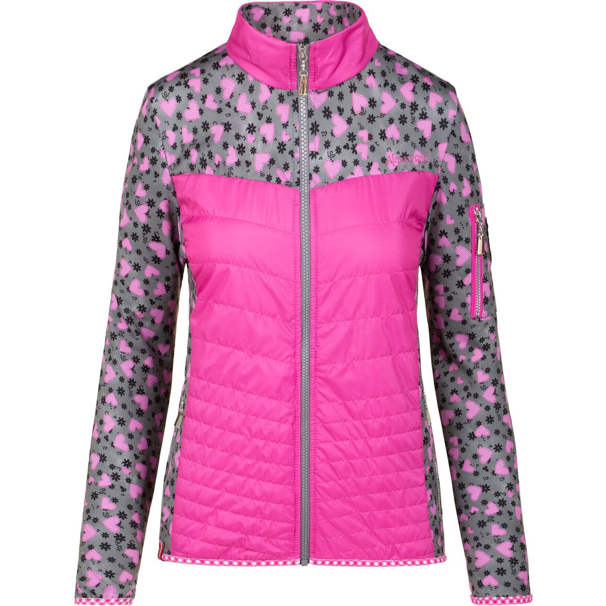 Almgwand Gragglerin pink-anthrazit (07-22) 38 624119AD-P-07-22-38