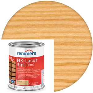 Remmers Holzlasur HK-Lasur 3in1 plus, 0,75l, außen, wetterfest, farblos