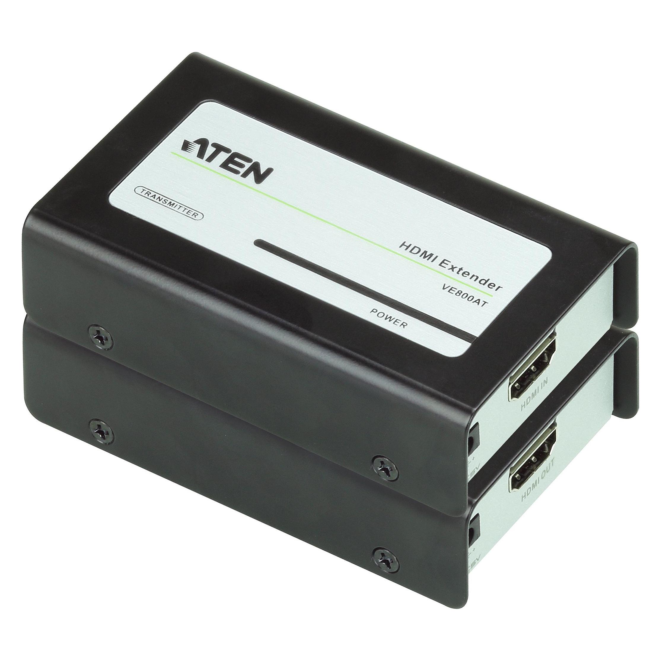 Aten VanCryst VE800A Cat 5e Audio/Video Extender Transmitter and Receiver Units (VE800A-AT-G)