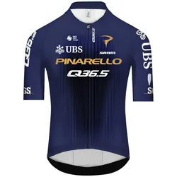 Q36.5 Kurzarmtrikot Cycling Team Gregarius Clima Pro | blau L