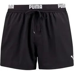 PUMA Swim Logo Shorts Length BadeShortss Herren 03 - black M