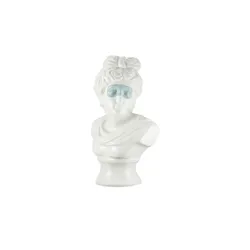 Deko Figur   ¦ weiß ¦ Porzellan ¦ Maße (cm): B: 16,5 H: 44