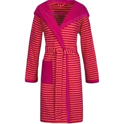 ESPRIT Bademantel Striped Hoody raspberry L