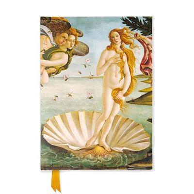 Premium Notizbuch Quartformat: Sandro Botticelli, Die Geburt der Venus, Nonbook von Flame Tree Publishing, Brown Trout-Auslieferer Flechsig,