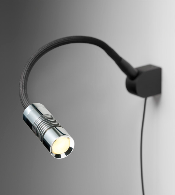 Oligo LED-Wandleuchte A LITTLE BIT schwarz/chrom glänzend 40-898-23-23 4035162320006