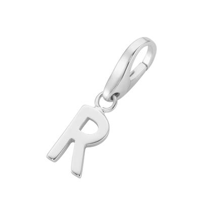 Charm Buchstabe "Buchstabe R, Silber 925", silber, GIORGIO MARTELLO MILANO, Charms, Damen, Silber 925 (Sterlingsilber)