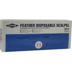 Skalpelle Einmal Fig. 11 Feather 20 ST