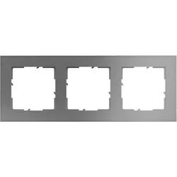 Legrand, Zubehör Schalterprogramm, Seano+ 3-fach Rahmen mit Echtmaterialoberfläche