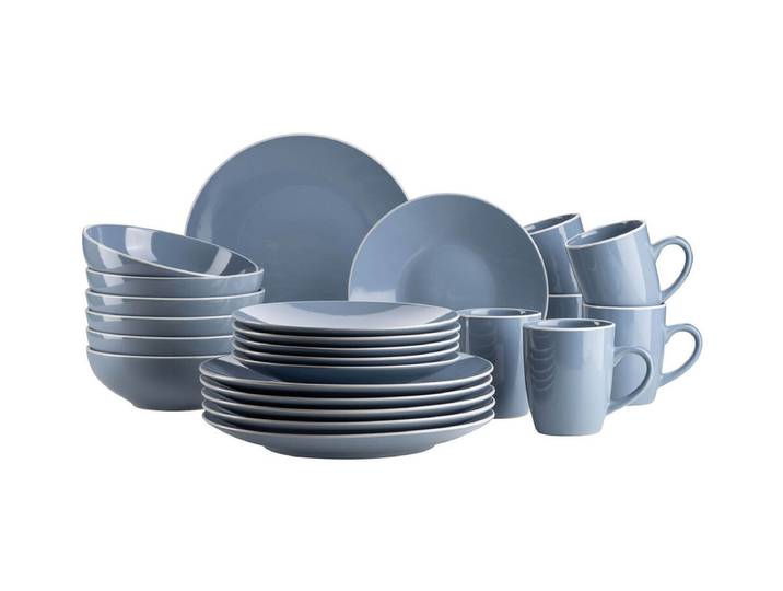 Mäser Elissa Kombiservice 24-teilig Blau