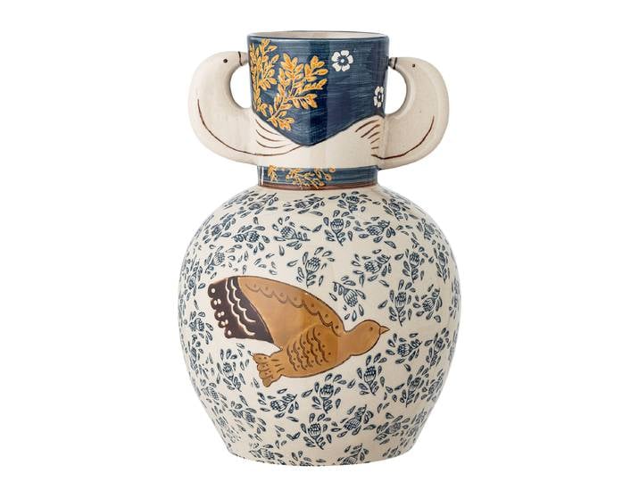 Vase Hezha Ø 17cm Bleu
