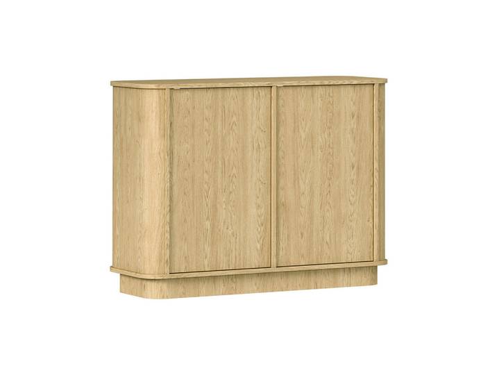 Petits-meubles Sideboard Halina Holz, Braun, Holzwerkstoff, 108x81.7x40 cm, Kleinmöbel, Kommoden, Sideboards