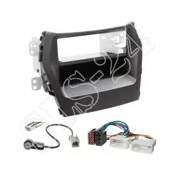 Hyundai Santa Fe ab 2013 Autoradio 1-DIN Einbaurahmen Radioblende+Adapterkabe...