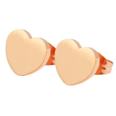 Paar Ohrstecker ADELIA´S "Ohrringe – Ohrstecker aus Edelstahl", Damen, Gr. Damen, Edelstahl, gold, Ohrringe, Ein kleines Geschenk mit großer Wirkung