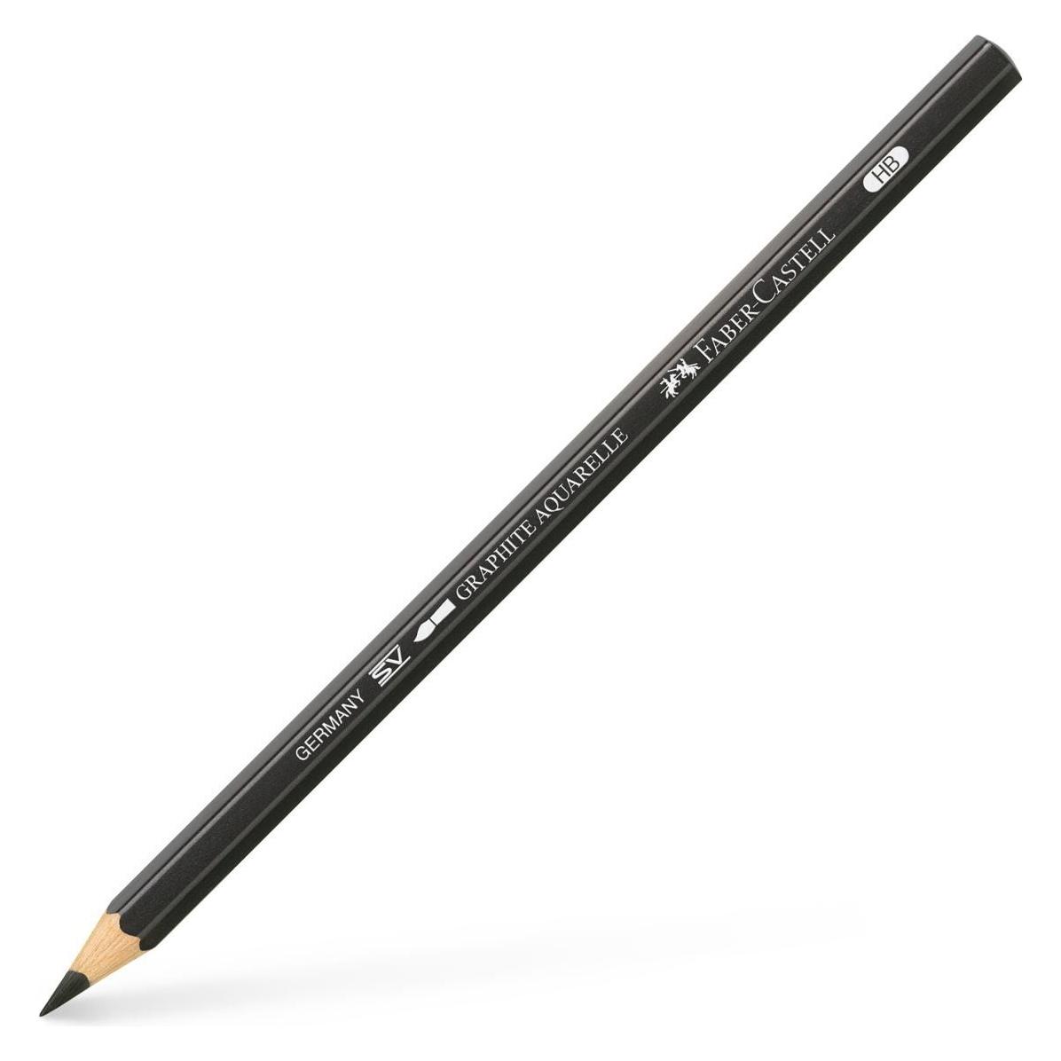 Faber-Castell Faber Castell Aquarellbleistift Graphite Aquarelle HB 6er (3.30 mm, HB, 1x) (117800)