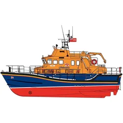 Airfix Bausatz RNLI Severn Class Lifeboat 1:72