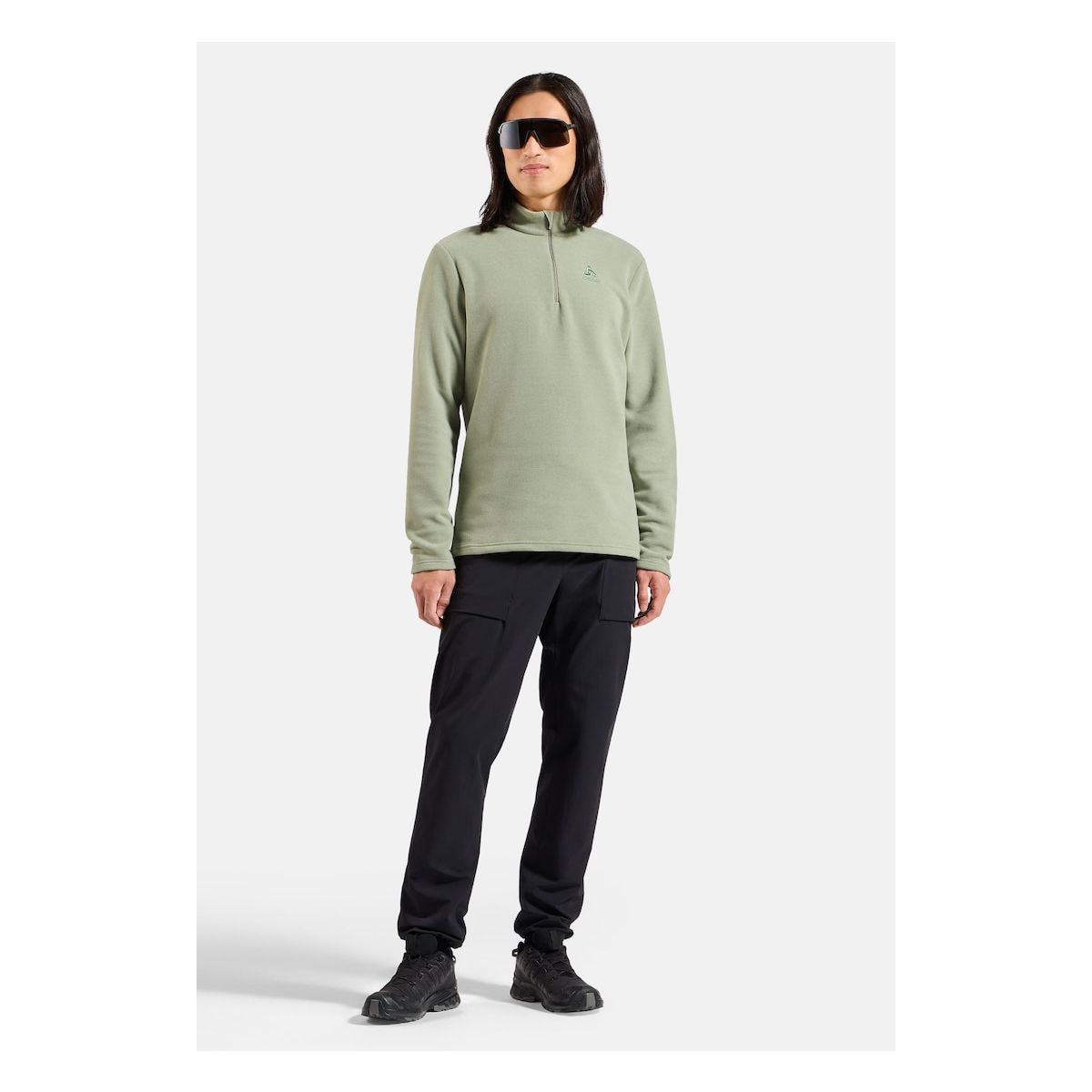 Odlo The Men's Roy Half-zip Mid Layer shadow (10876) XXL 542332-10876-XXL