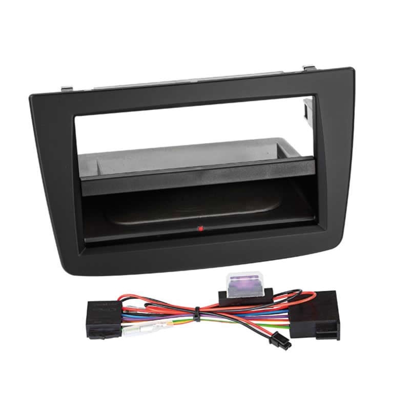 ACV 2-DIN Radioblende mit Inbay Ablagefach Alfa MiTo