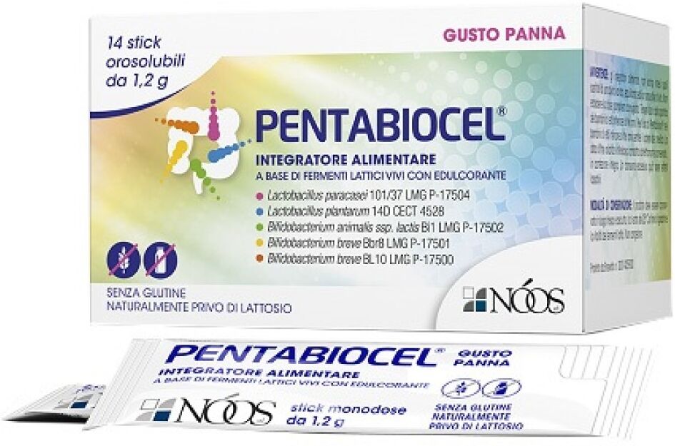 NOOS Srl Pentabiocel 14 Stick Gusto Panna