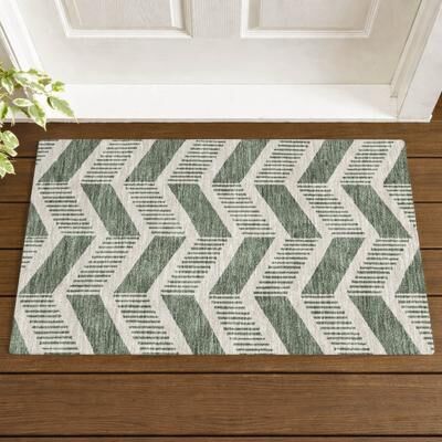 Addison Rugs Machine Washable Indoor/ Outdoor Modern Corinna Chantille Rug